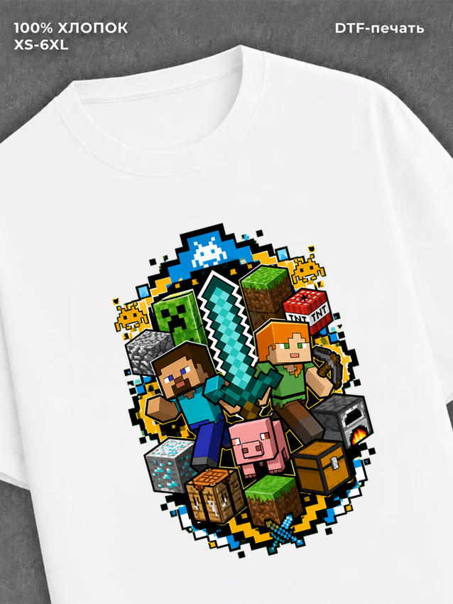 Футболка Minecraft
