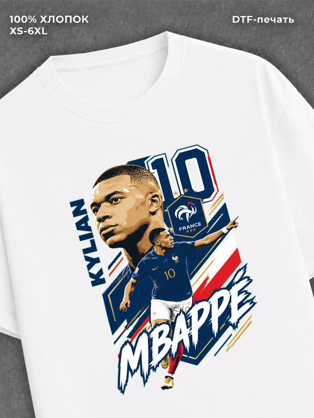 Футболка Kylian Mbapp