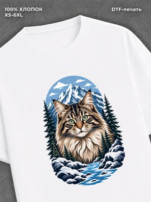 Футболка Сибирская кошка
