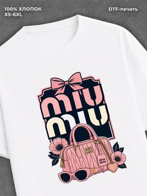 Футболка Миу миу