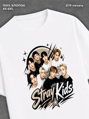 Футболка Stray kids k-pop